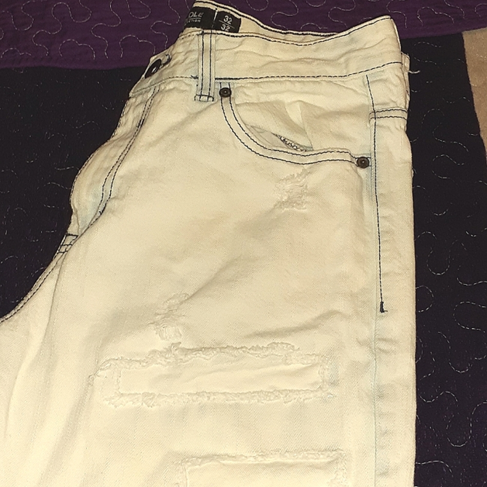Mens ripped jeans